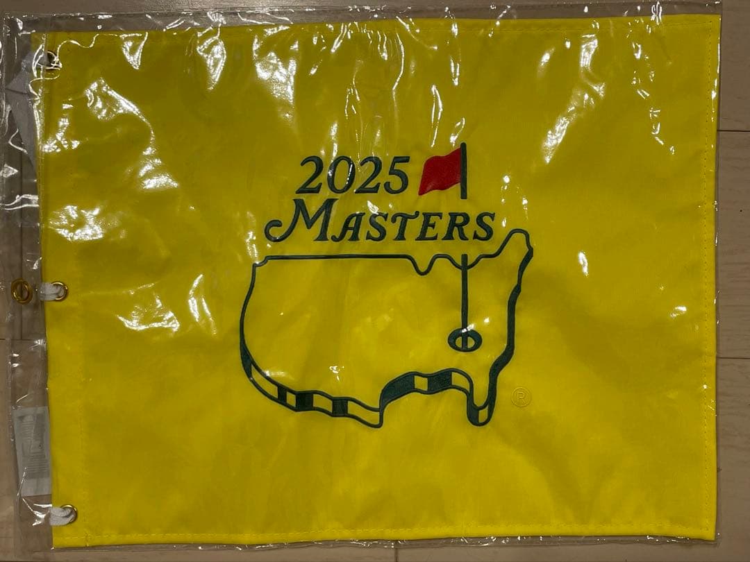 2025年 マスターズ ゴルフ　フラッグ