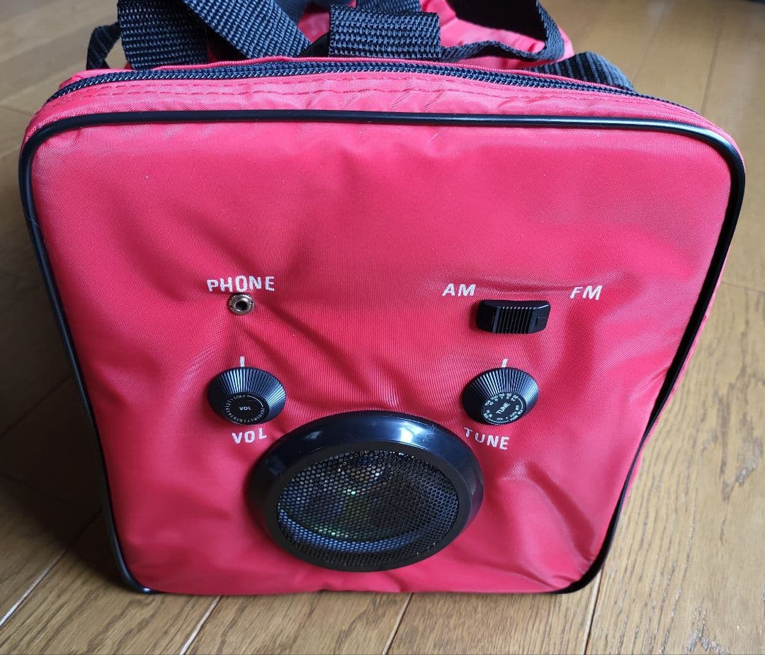 【1980年代】コカ・コーラ  ヴィンテージ  ラジオ内蔵  クーラーバッグ