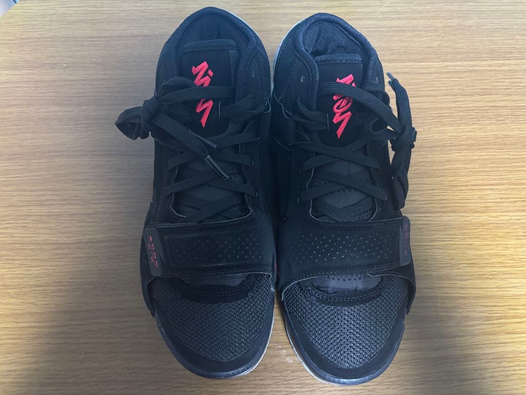 ナイキ エアジョーダン ザイオン2 ブラックセメント 25.5cm