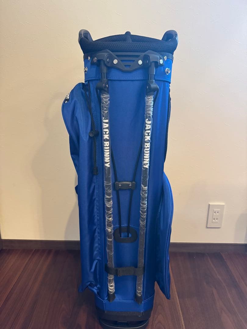 JACK BUNNY キャディバッグ 青