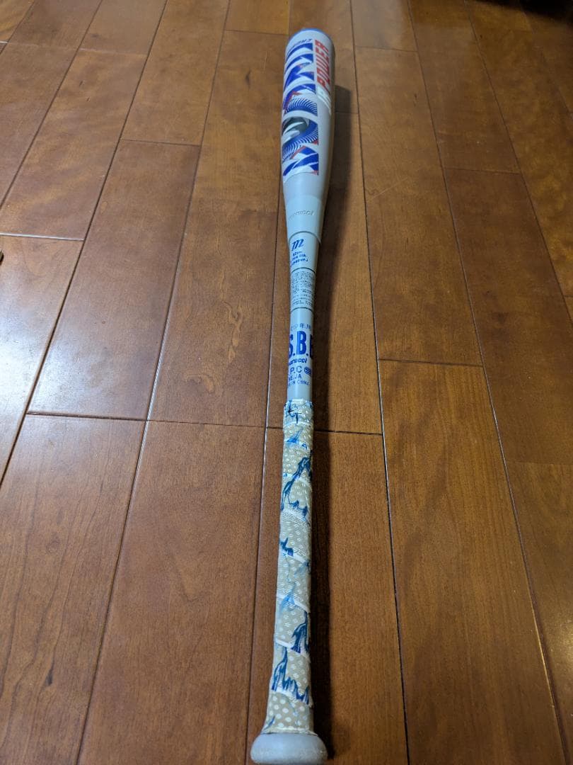 くぅワニクラッシャー青ワニ82センチ（新品バットケース付き）