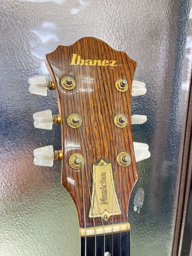 ♪ Ibanez アイバニーズ エレキギター　木目調　musician