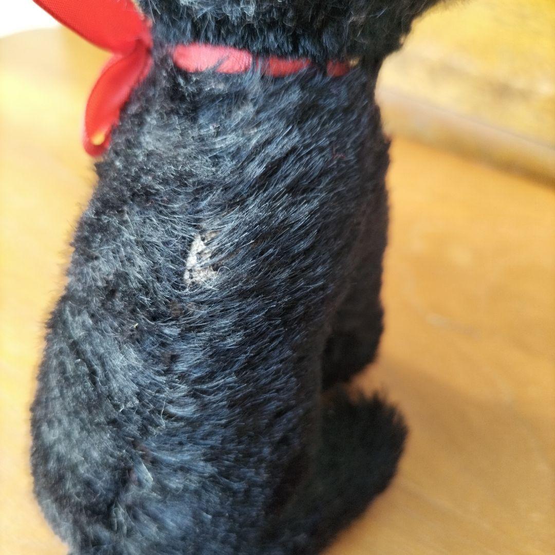 ビンテージ　シュタイフ　kitty キャット　黒猫