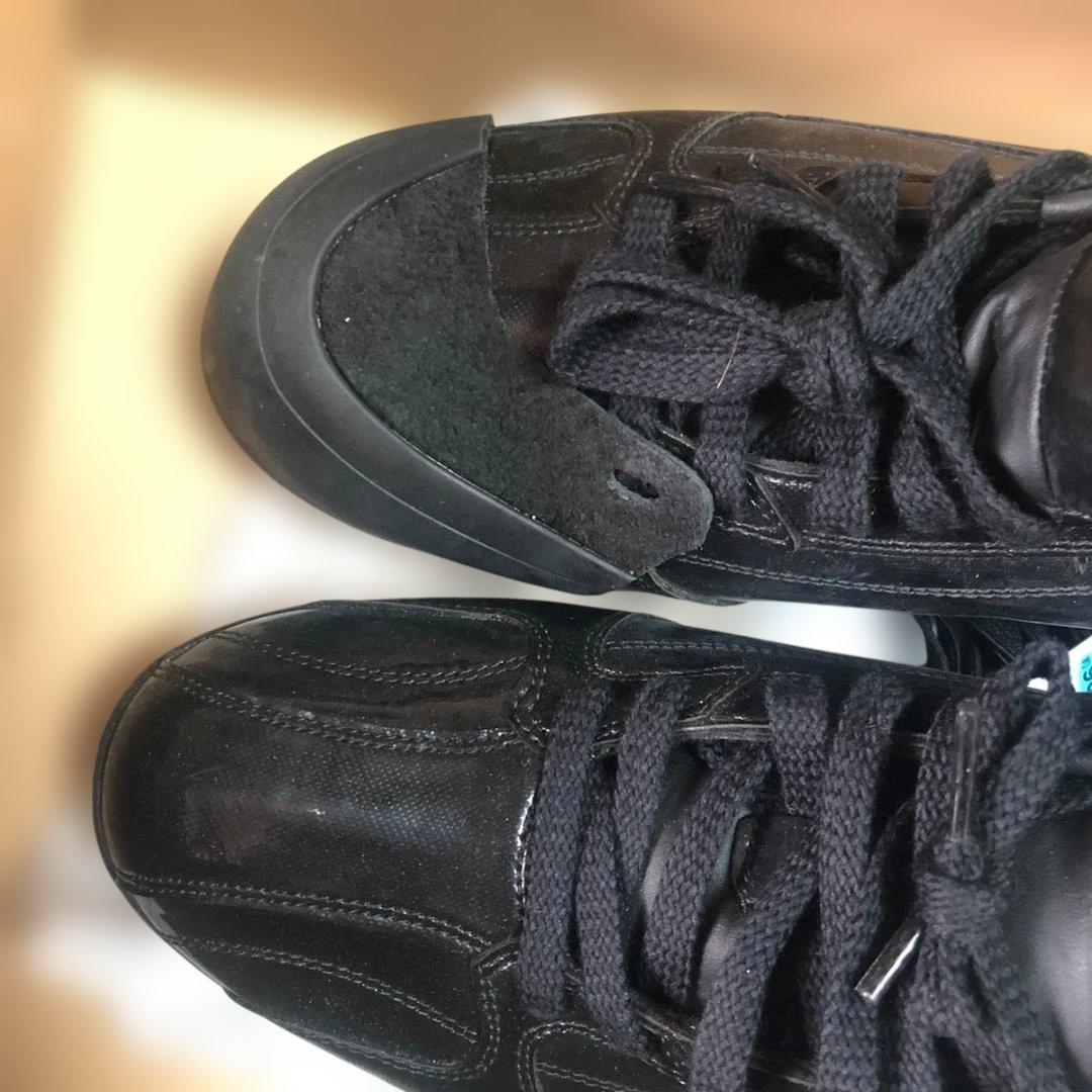 ◆419◆【新品】ZETT 黒 スパイクシューズ 26.0㎝　Pカバー付き