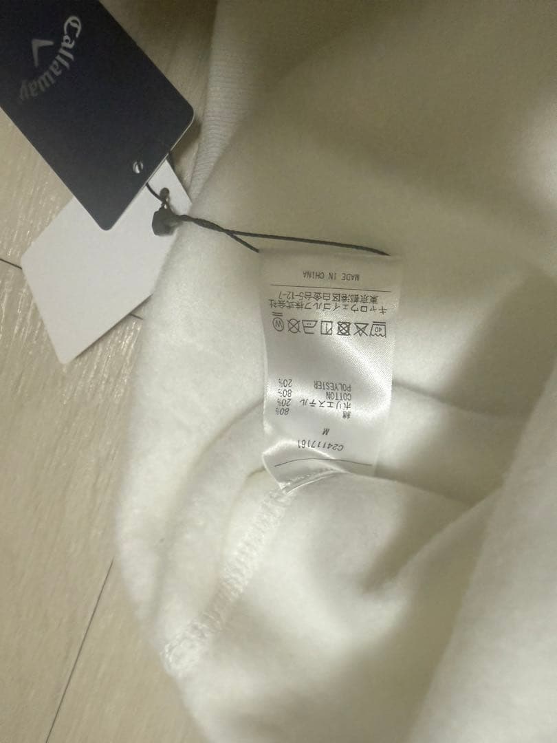 CLUBHAUS クラブハウス ×CALLAWAY 裏起毛　長袖トレーナー完売品