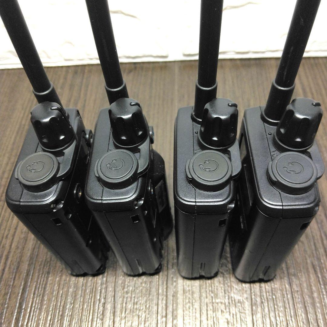 程度良好★KENWOOD UBZ-M31 特定小電力トランシーバー 4台セット