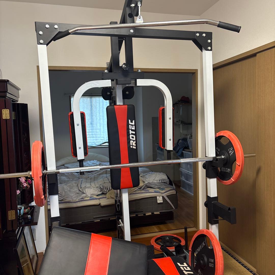 iROTECベンチプレスセット【取りに来れる方限定】
