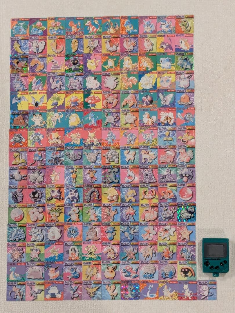 ポケモン ブロスカード ミニカード 懐かしい 昔 ガチャガチャ 当時品 コンプ