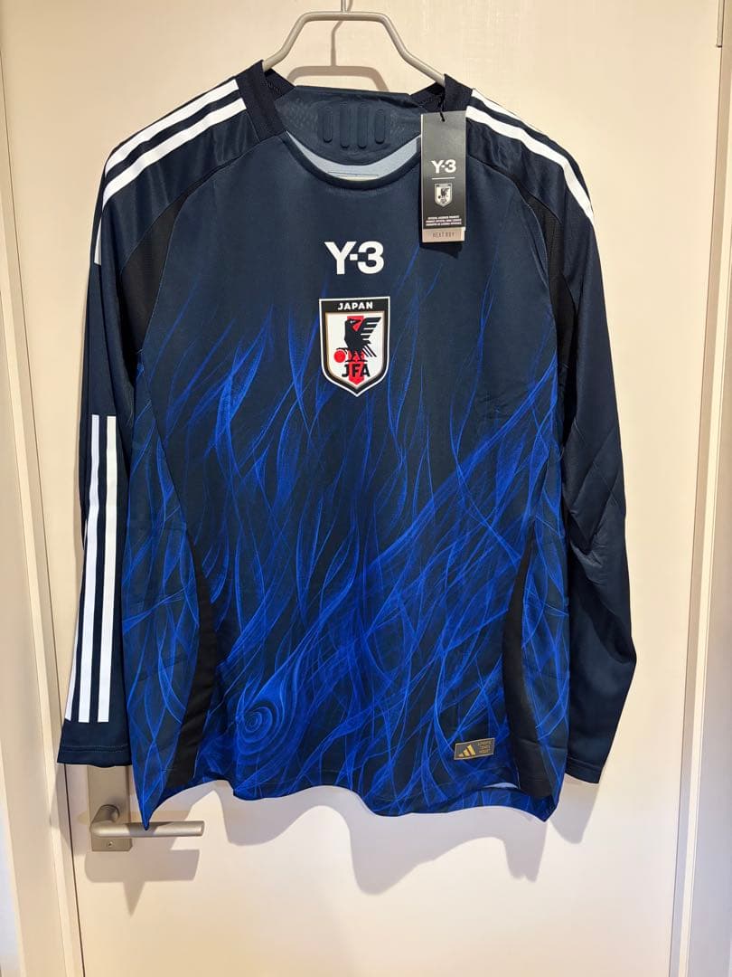 日本代表　ユニフォーム　タグ付　新品　y3 アディダス　ゲームシャツ