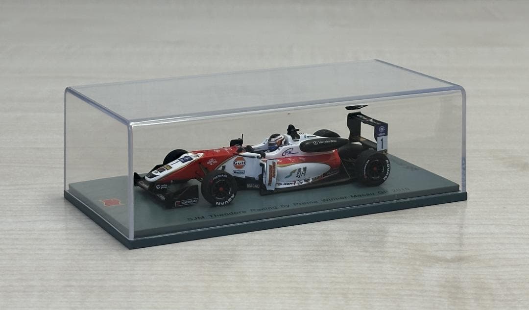 新品 1/43 スパーク ダラーラ F312 2015年 F3 マカオGP優勝車