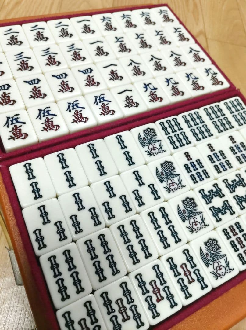 ★新品未使用★激レア★ ミズノ丸一 「じゃんぼ」 麻雀牌