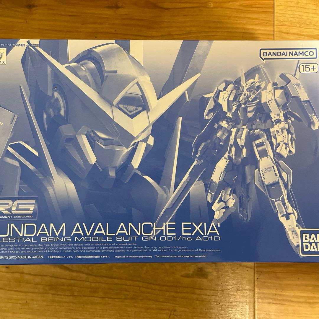 ガンプラ ガンダム00 RG アヴァランチエクシア ザンライザー セット