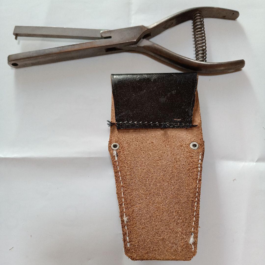 鉄道　車内券　パンチ　新品ケース