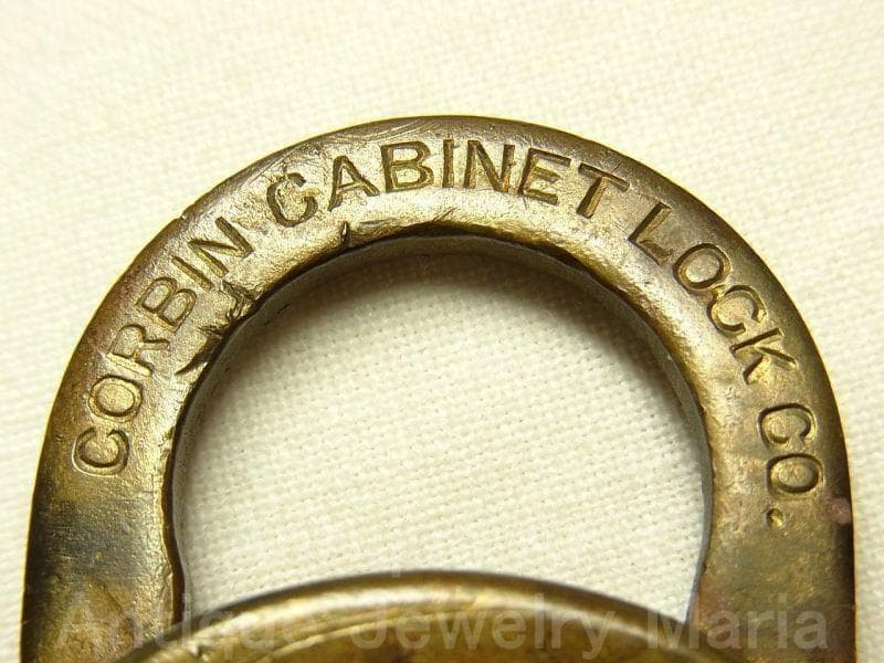 《p1051》“Mars”（火星）1900年初頭 P&F Corbin社 南京錠