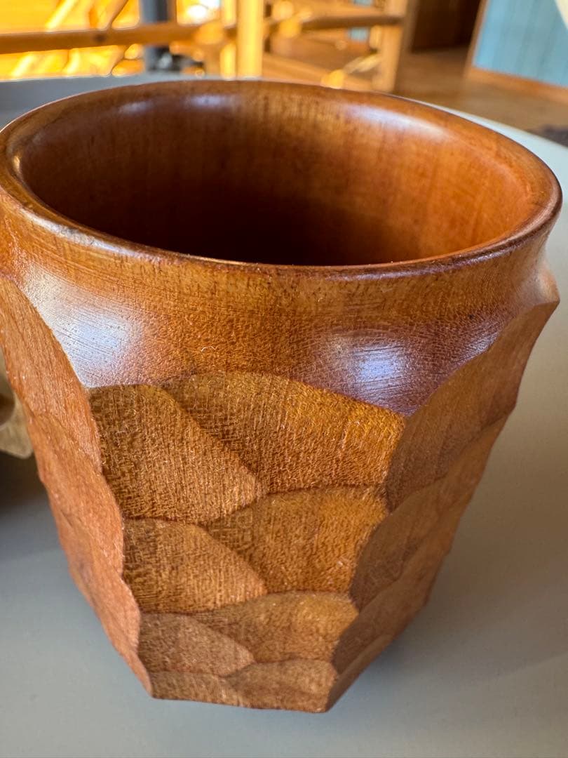 Akihiro Woodworks ジンカップ タブノキ 2個セット