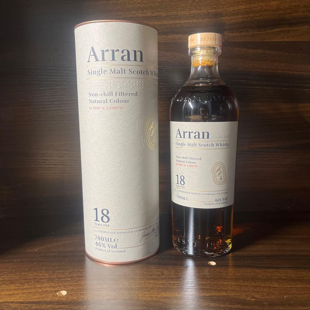 アラン18年 シングルモルトスコッチウイスキー 700mL※メルカリ内最安値