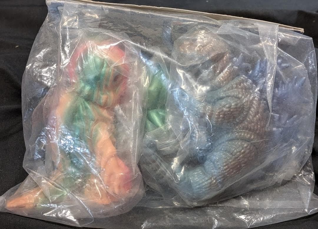 ヘドゴジセット「ゴジラ対ヘドラ」（マーミット）未開封ソフビ 怪獣天国ベビー