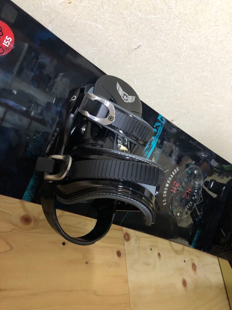 最終値引き　人気のK2スノーボードビンディングセット