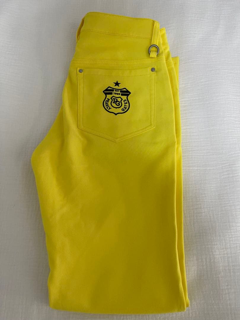 PEARLY GATES イエローパンツ レディース