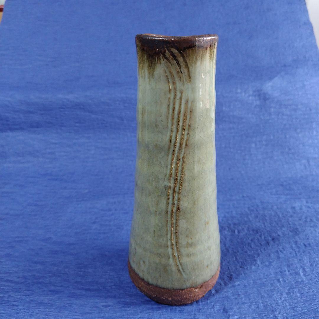 高鶴元　花瓶　陶器　レトロ　アンティーク
