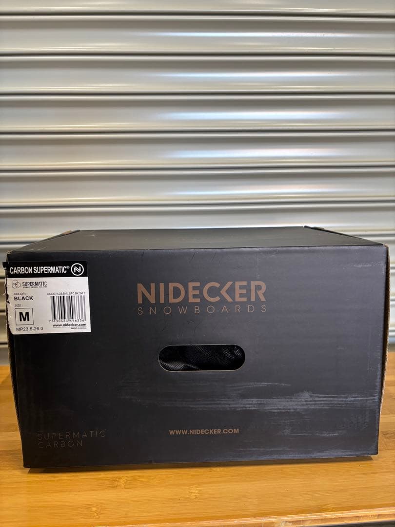 スノーボード NIDECKER Supermatic Carbon M