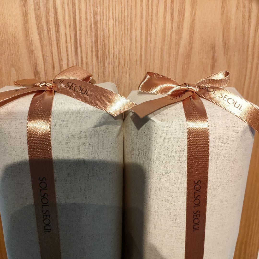 大人気！ソルソルソウル SOLSOLSEOUL ごま油2本　クリームキャップ