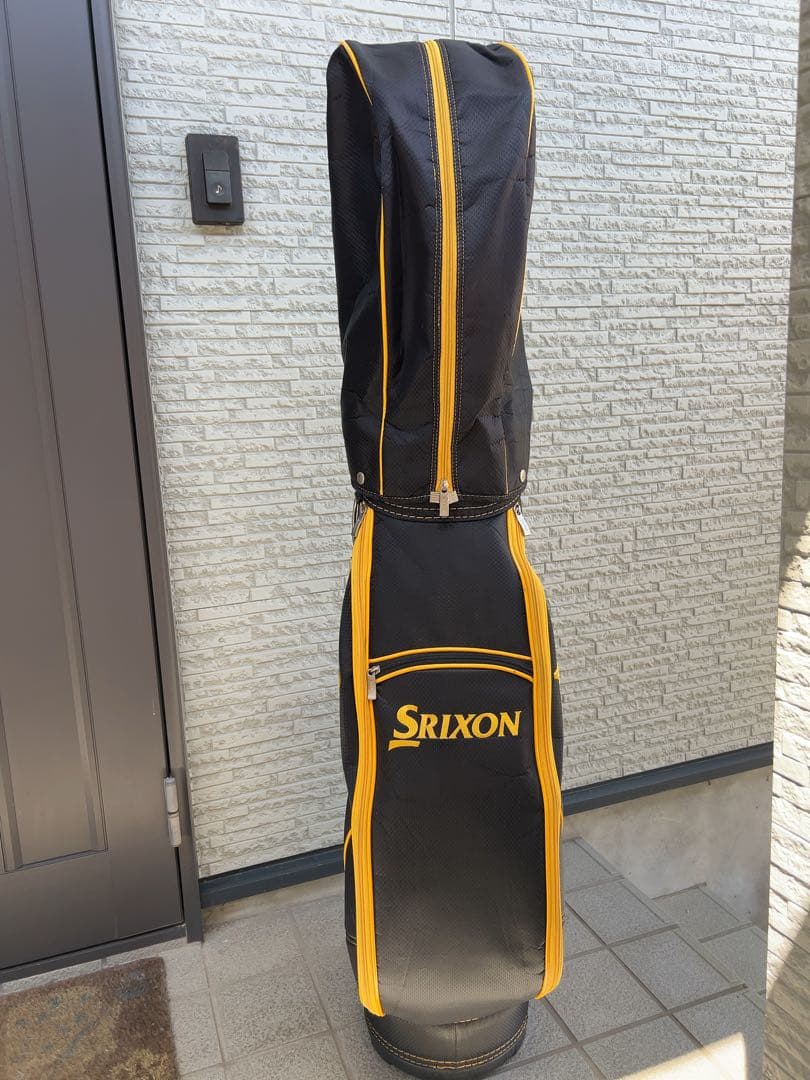 Srixon キャディバッグ 黒/黄色