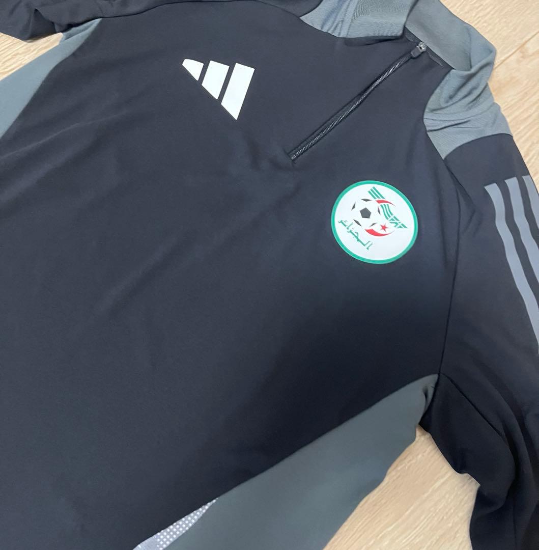 adidas アルジェリア代表　トレーニングトップ　ドリルトップ　サッカー　新品