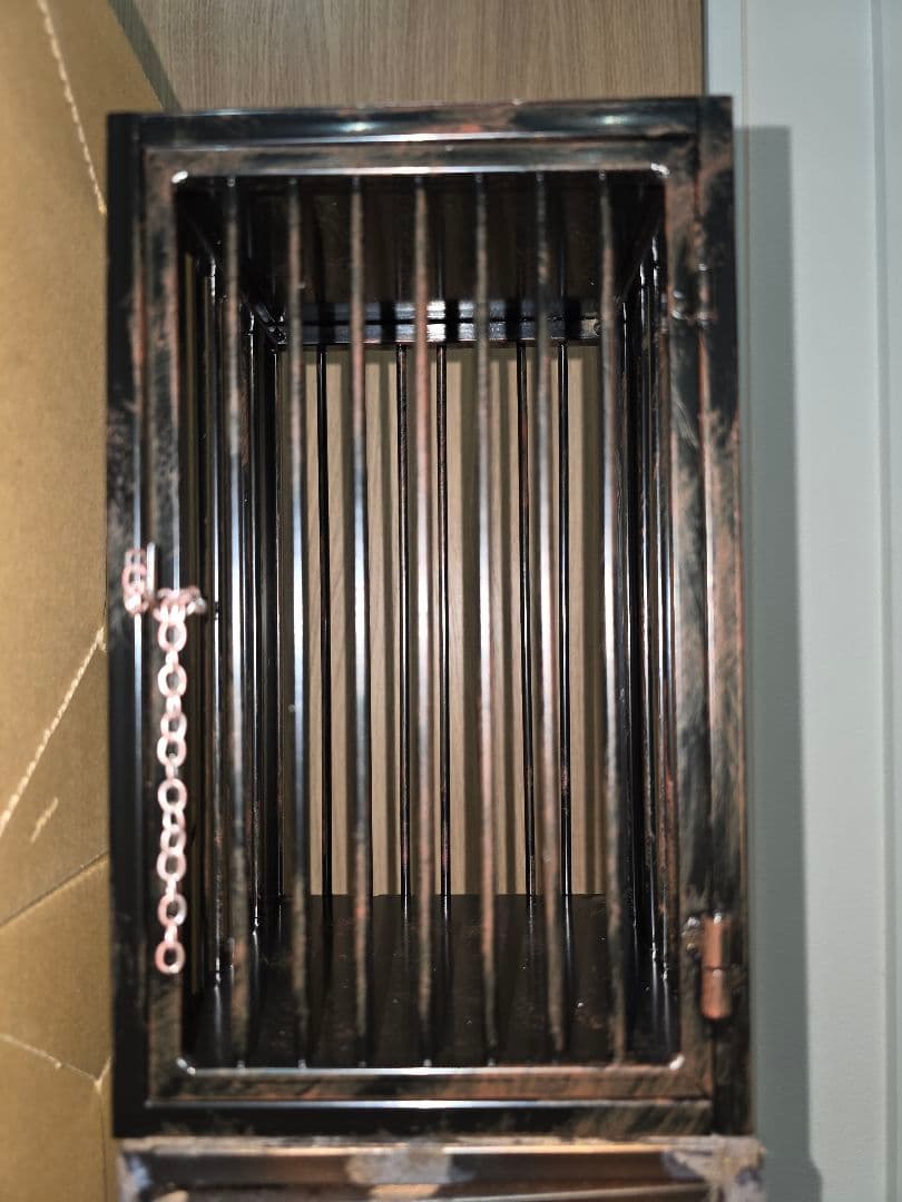 MMMトイズ　プリズンケージ　AB 1/12 ジオマ　真鍮　黒　セット 牢屋　檻