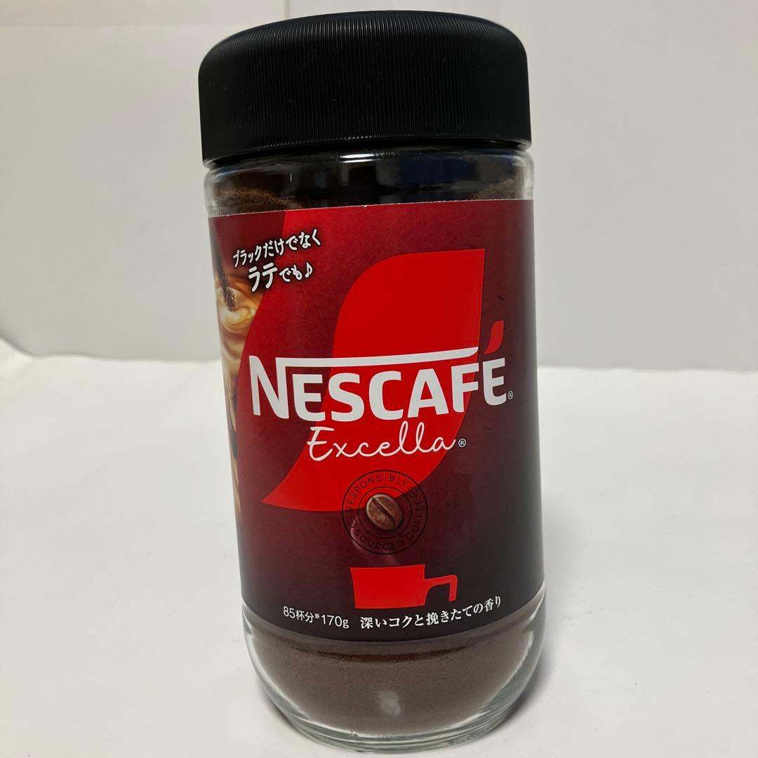 ネスカフェエクセラ　レギュラーソリュブルコーヒー　85杯分　170g × 12本