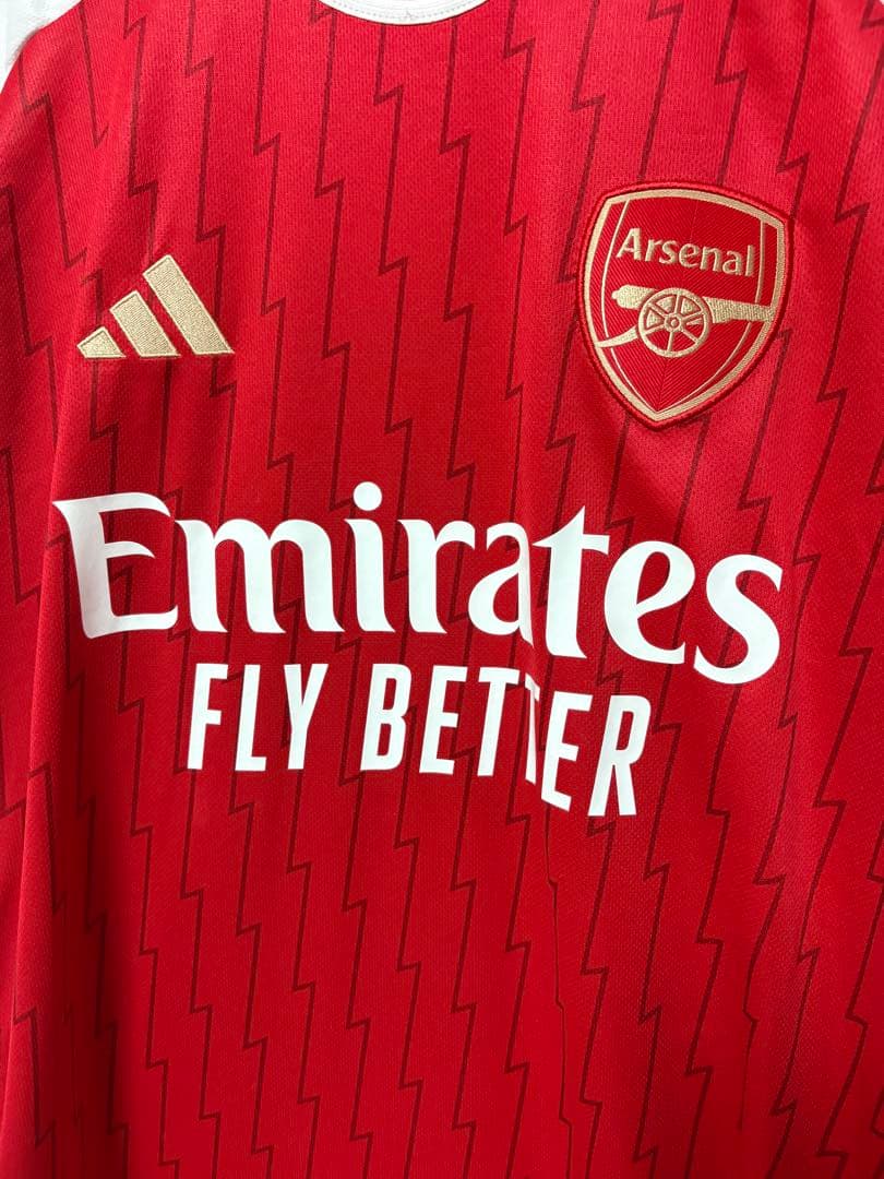 【正規品・美品】アーセナル ウーデゴール23/24 ユニフォーム　日本XL