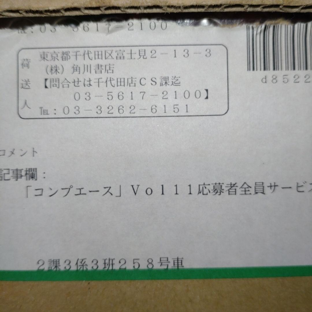 Fate/stay night コンプエース VOL11　応募者全員サービス