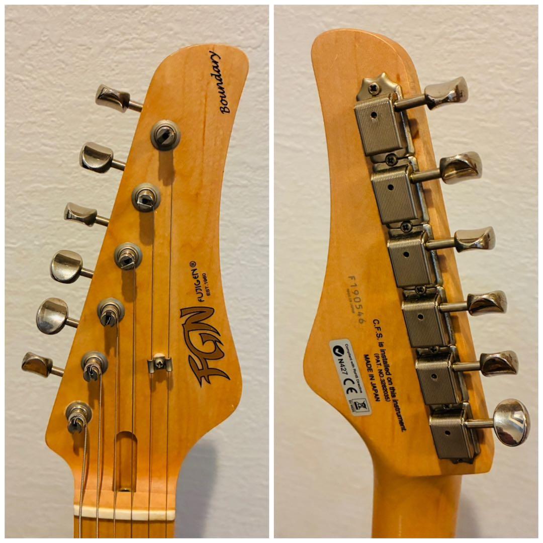 FGN フジゲン Boundary 日本製 SSH ストラトタイプ 美品 ギター