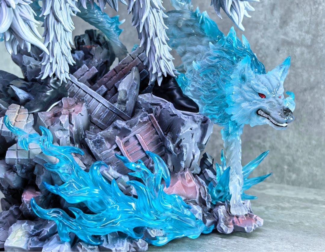 ブリーチ　コヨーテ・スターク　ガレージキッド　フィギュア　透明版　完成品