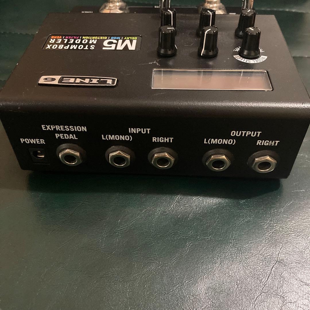 ギター LINE6 M5 Stompbox Modeler + EX1