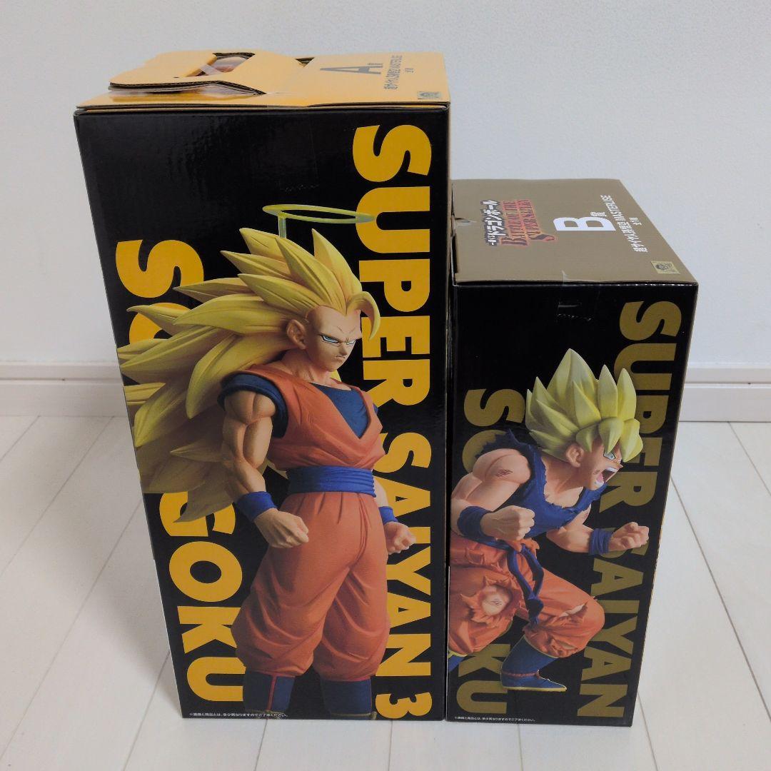 一番くじ ドラゴンボール A賞 超サイヤ人3孫悟空 B賞 超サイヤ人孫悟空⑦