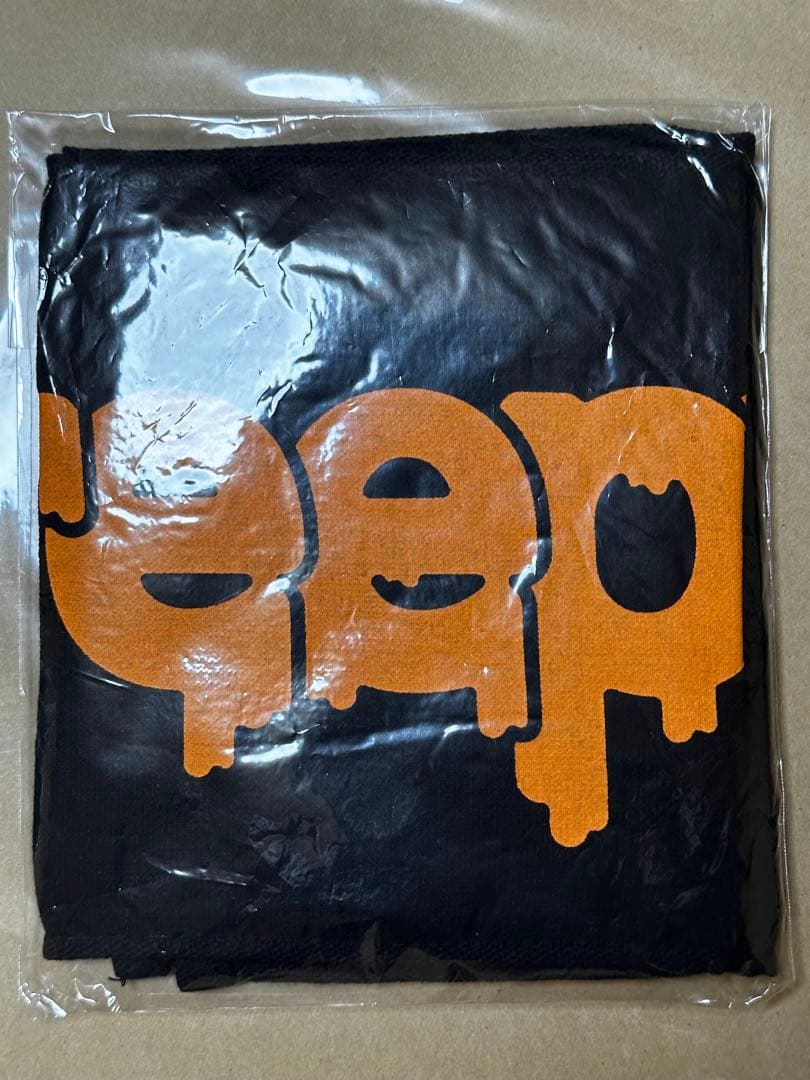 「新品未使用」Creepy Nutsグラフィックプリントタオル 黒