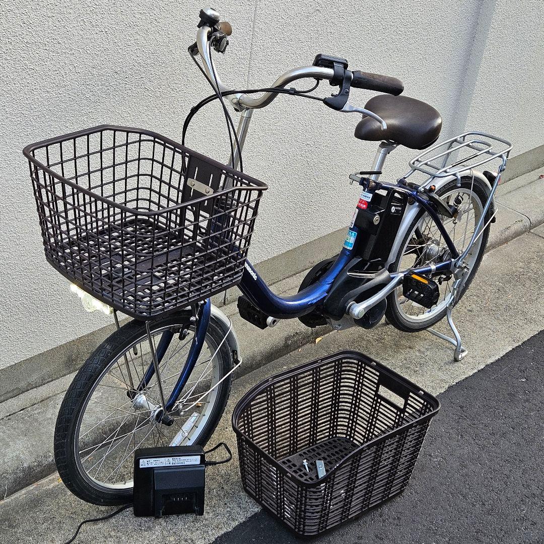 パナソニック♪ビビ♪20インチ♪ブルー♪12Ah５点灯♪小柄な女性もOK