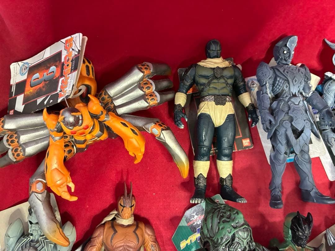 タグ付き 仮面ライダー 怪人シリーズ まとめ売り 19体 クウガ ファイズなど