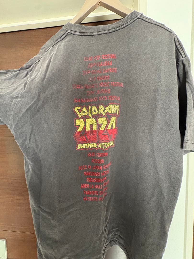 coldrain SUMMER ATTACK 2024 Tシャツ XL