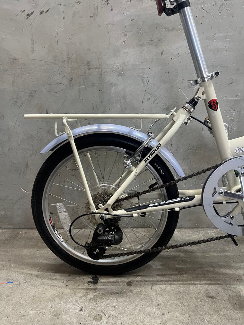 折りたたみ自転車　KHS CAPPUCCINO 18インチ クロモリ　KHS