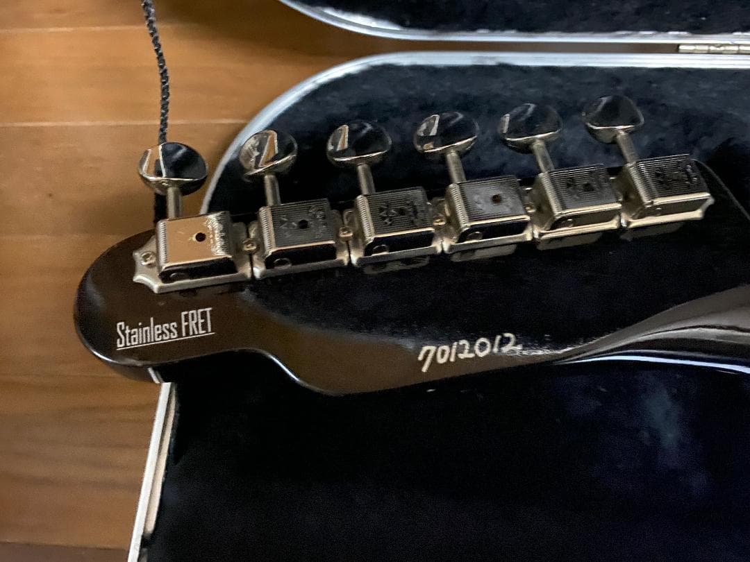 FREEDOM CUSTOM GUITAR BLACK PEPPER ケース付