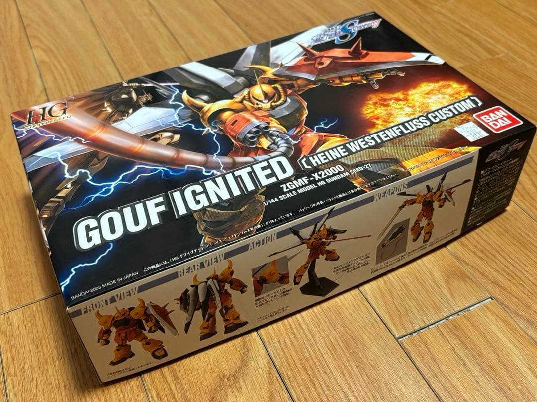 【未開封】HG 1/144 グフイグナイテッド ハイネ・ヴェステンフルス専用機