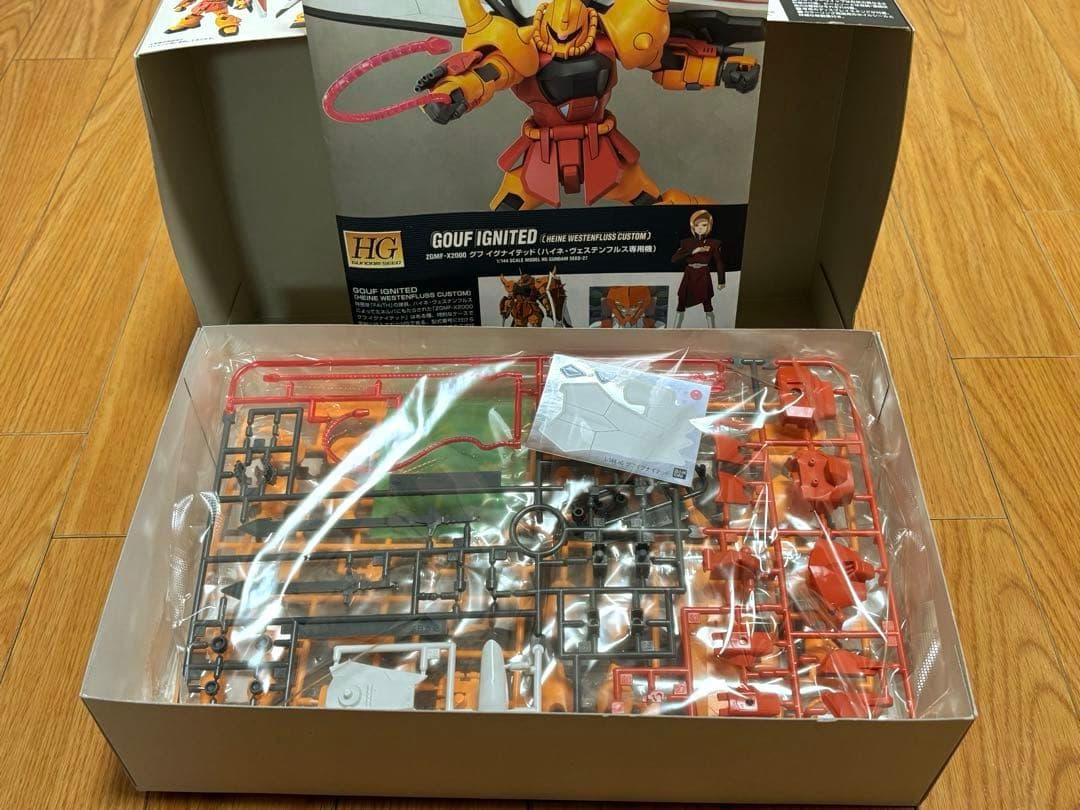 【未開封】HG 1/144 グフイグナイテッド ハイネ・ヴェステンフルス専用機