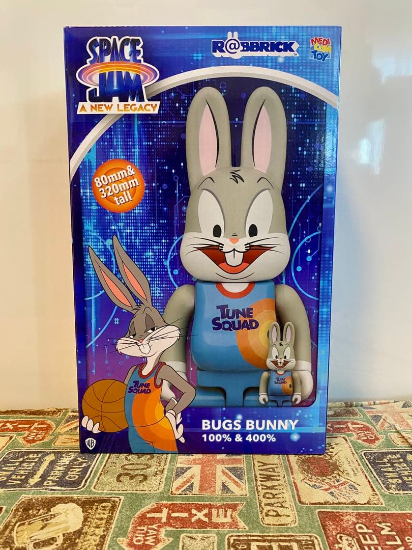 【新品】R@BBRICK バックス・バニー 100% & 400% ベアブリック