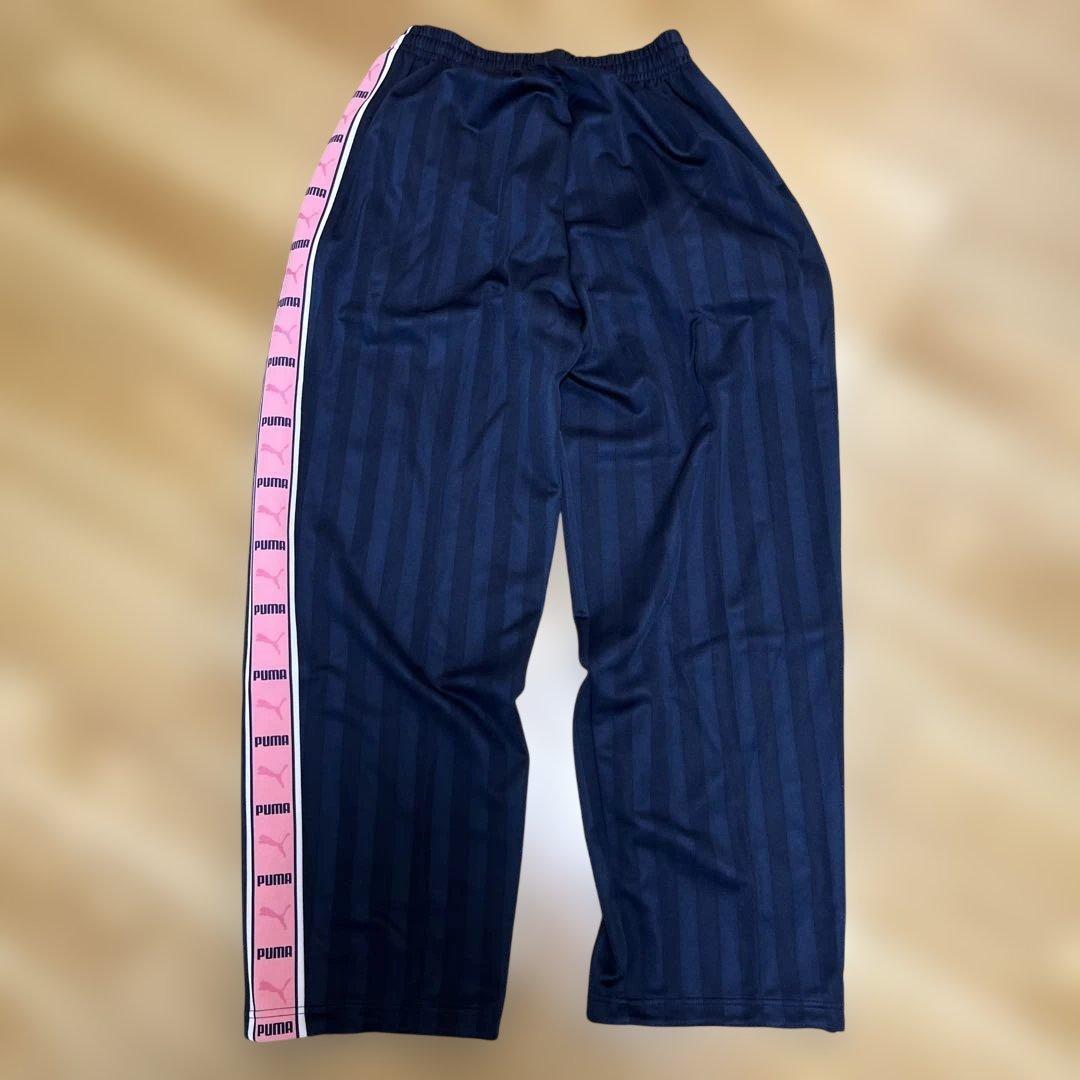 【美品】希少 PUMAプーマ　ネイビー　ピンク　プージャ　y2k