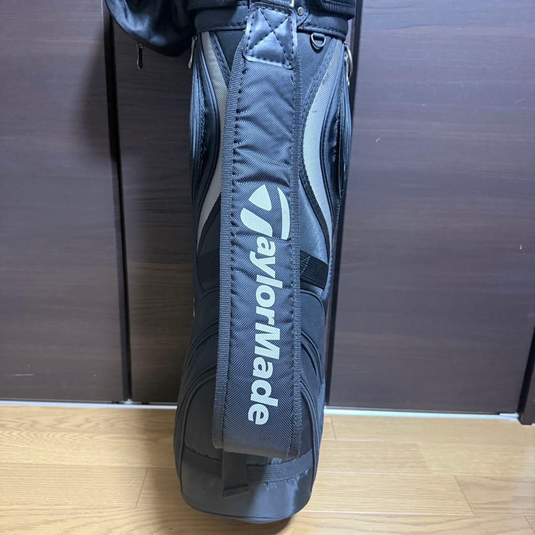 TaylorMade キャディバッグ ゴルフバッグ ブラック
