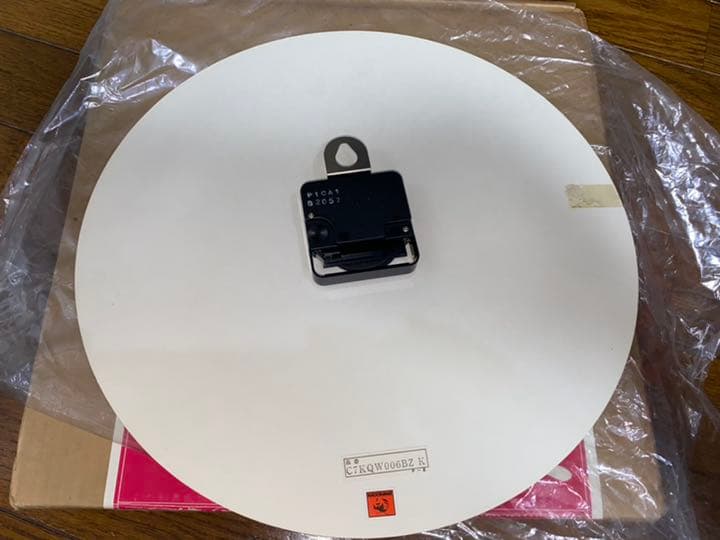 薬師丸ひろ子 レコード型壁掛け時計 クォーツ時計 ORIENT オリエント時計製