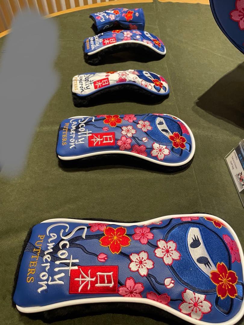 大福様　2025スコッティキャメロンフェスティバル桜柄キャディバッグ　限定200