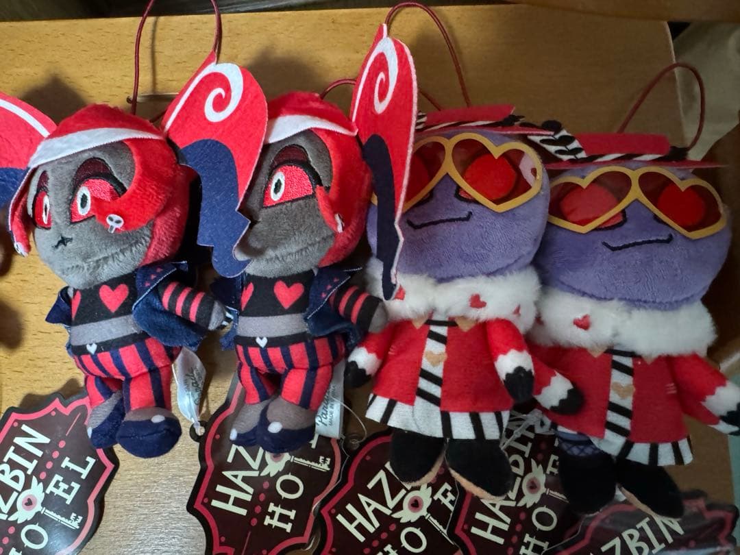 ハズビン・ホテルへようこそ　おすわりぬいぐるみ　ラウンドワン限定品　6体セット